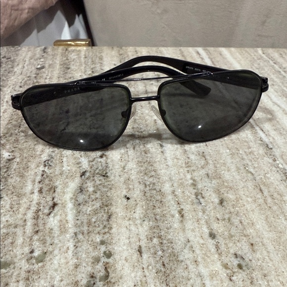 Prada Dark Aviator Sunglasses